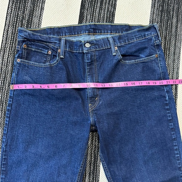 Levi's 514 Dark Wash Boot‎ Cut Jeans Size: W40/L30 - Picture 8 of 12